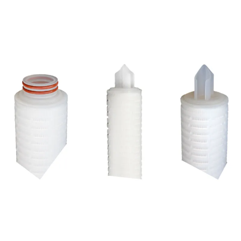 Термопластичные микропористые гофрированные мембранные фильтрующие картриджи